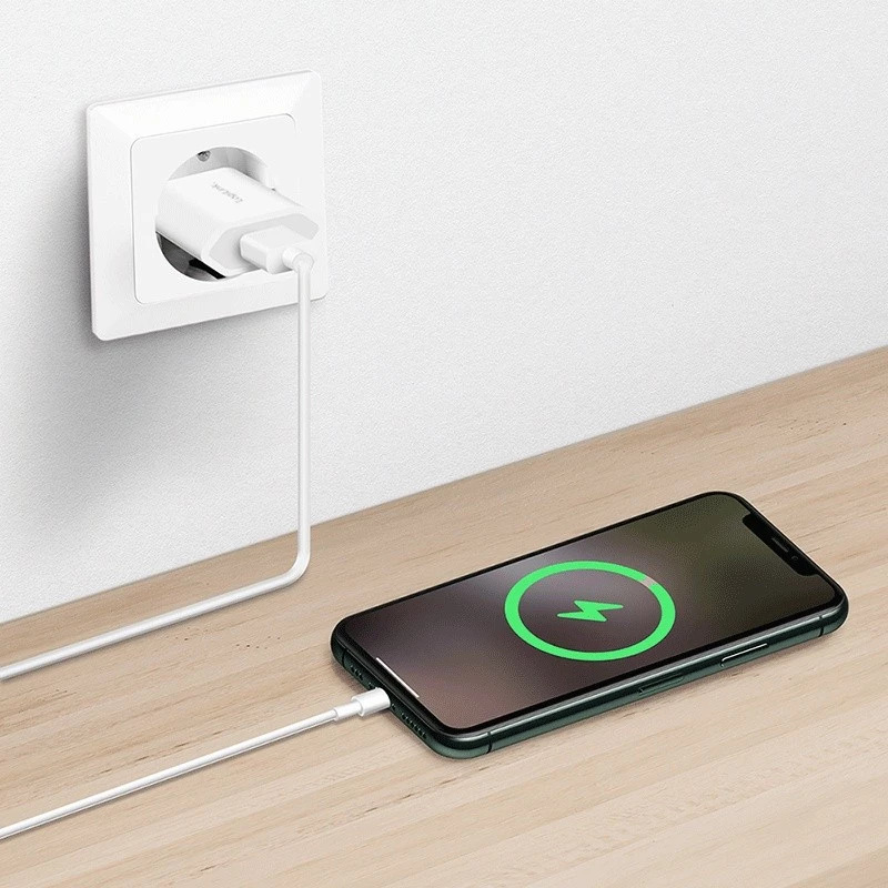 Adattatore presa USB-A, 5W, 5V/1A, 1xUSB-A bianco