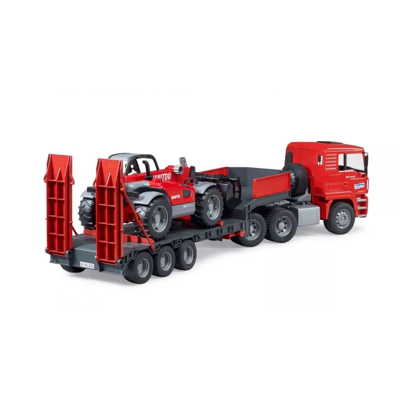 Set veicoli BRUDER MAN TGA camion con caricatore Manitou