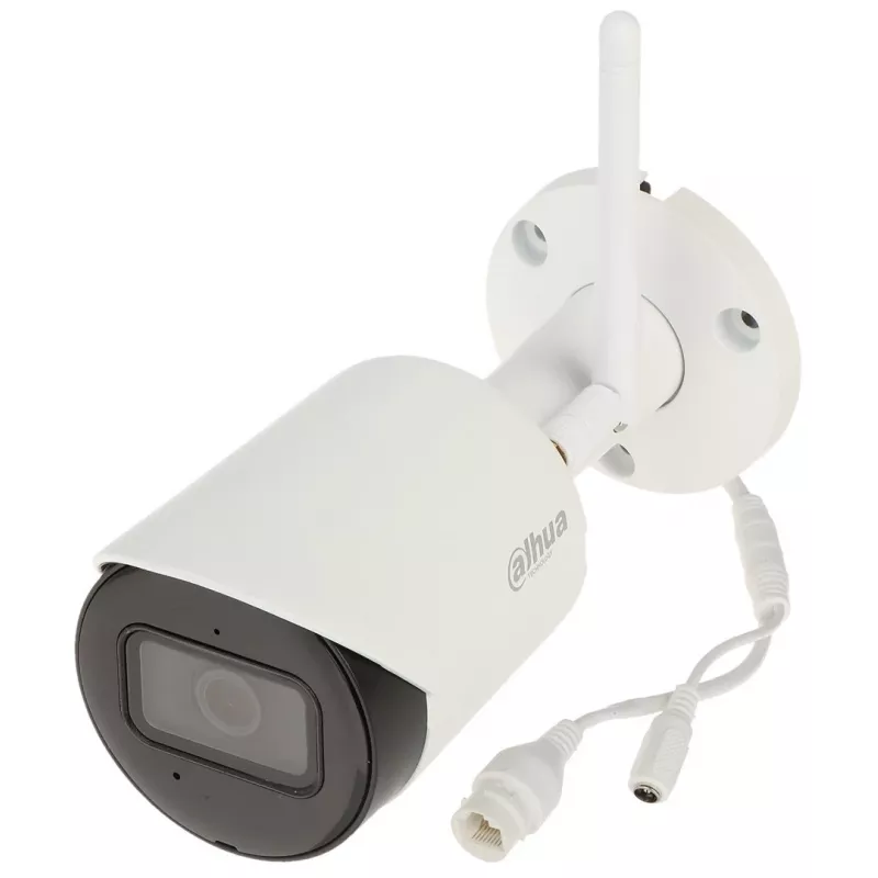 Telecamera IP DAHUA IPC-HFW1230DS-SAW-0280B bianco