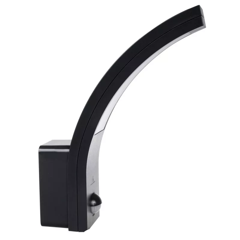 Lampada LED da esterno con sensore di movimento MACLEAN MCE244B — lampada LED con sensore di movimento integrato