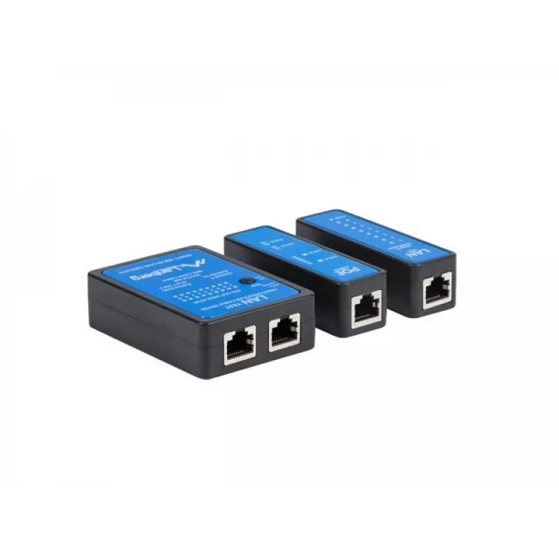 Tester per cavi di rete Lanberg NT-0404 tester PoE nero blu