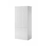 Armadio cama meble PAFOS 2D 90x55,5x198,5 cm bianco opaco con 2 ripiani