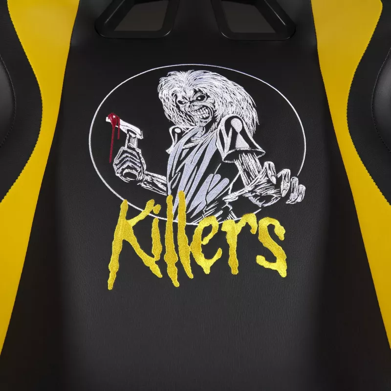 Sedia gaming SUBSONIC Subsonic Pro Iron Maiden Killers — design ergonomico, regolabile in altezza