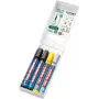Pennarelli per flipchart Edding 385/380/383 colori assortiti 1,0–5,0 mm spessore tratto