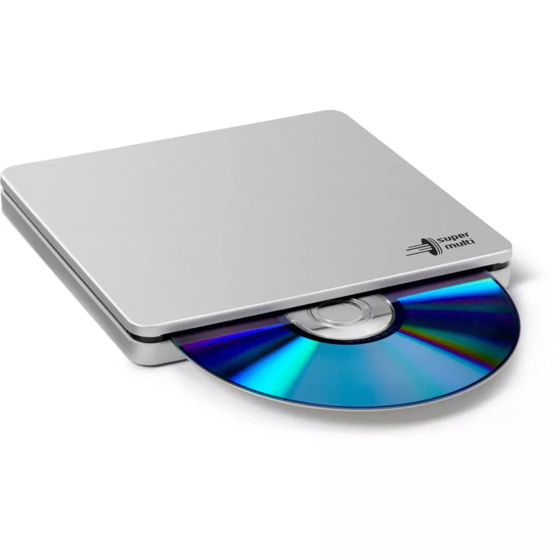 GP70NS50 SLIM, masterizzatore DVD esterno (argento, esterno, USB 2.0, 5,25)