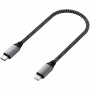 Cavo USB Satechi ST-TCL10M 0,25 m USB-C USB-C/Lightning nero grigio