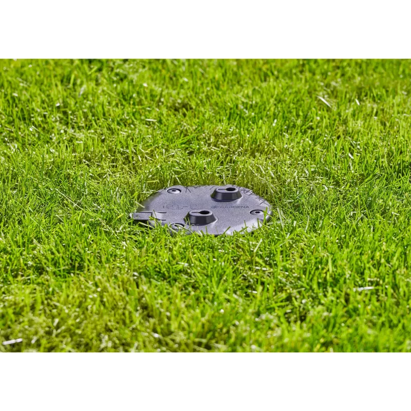 Gardena AquaPrecise piastra di montaggio (fuori terra), 16022-20, nero