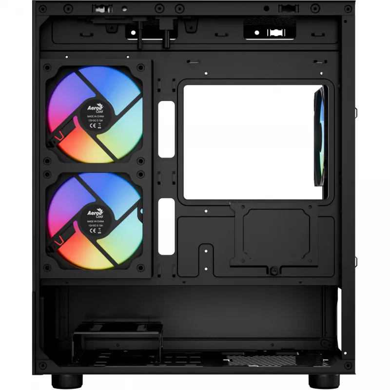 Case per computer Micro/Mini-ITX AEROCOOL Geh Viewport Mini-G-BK-v4 ARGB nero