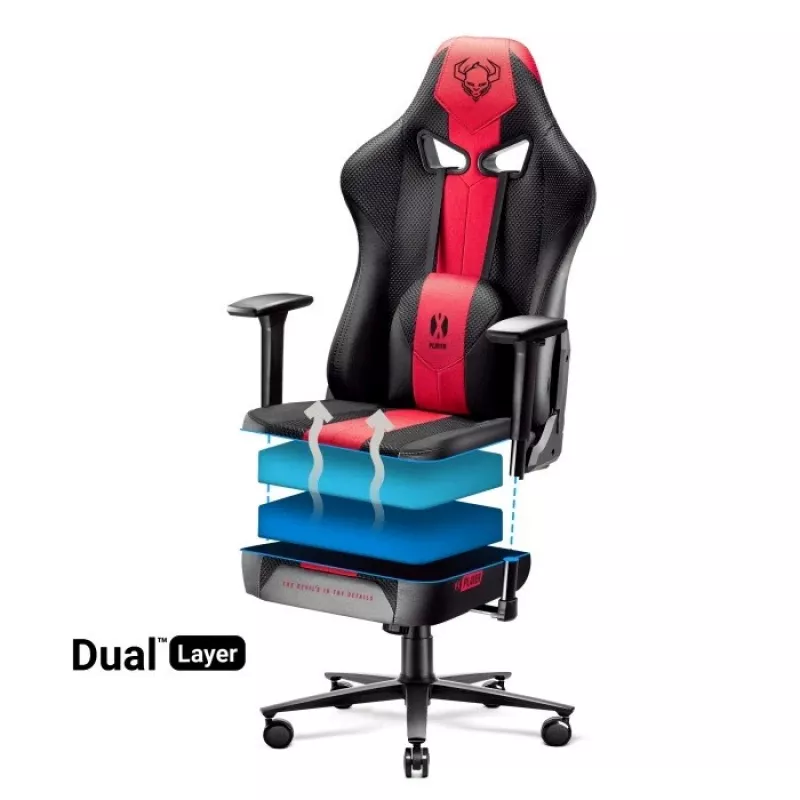 Diablo X-PLAYER 2.0 KING sedia da gaming Crimson antracite