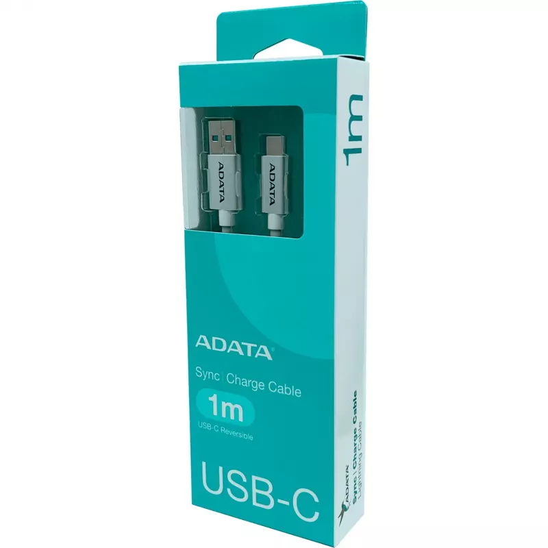 ADATA USB-C - USB 3.0, 1m cavo USB USB 3.2 Gen 1 (3.1 Gen 1) USB C USB A bianco