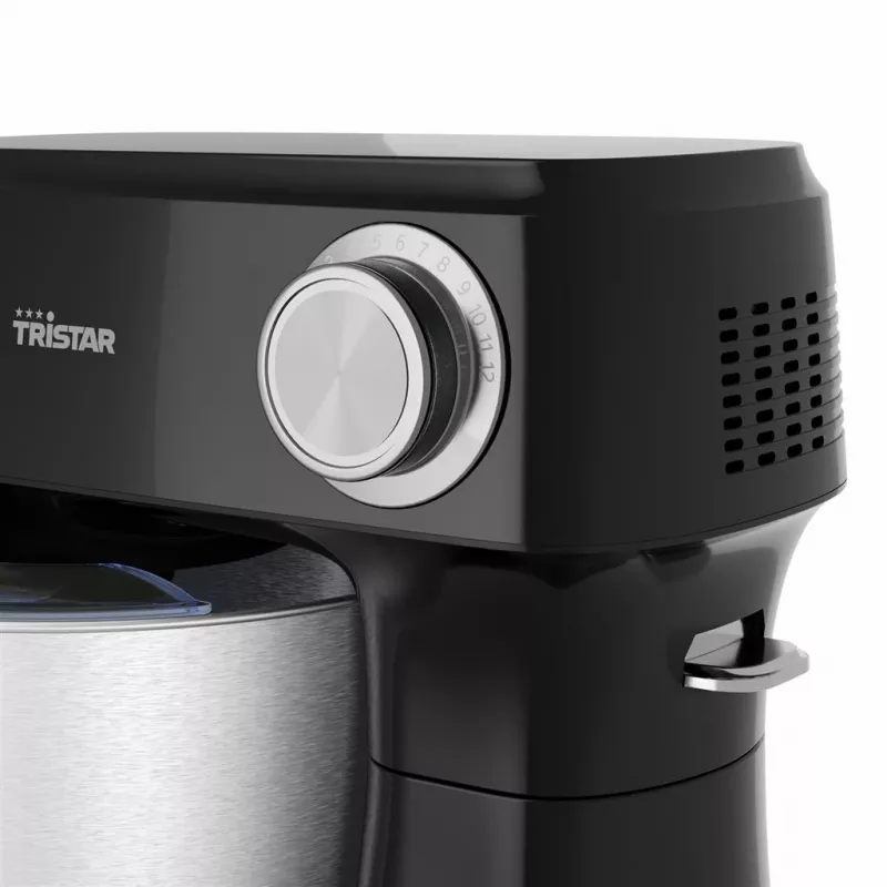 Robot da cucina Tristar MX-4870, 800 W, ciotola in acciaio inox da 4,5 L, nero