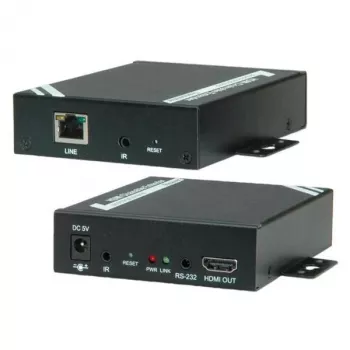 Extender HDMI su TP, Cat.5-6, in cascata, 100 m, 1.920 x 1.080 pixel, 28 x 115 x 91 mm