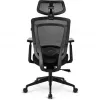 Sedia da ufficio Sharkoon OfficePal C20 Seduta imbottita Schienale in mesh nero