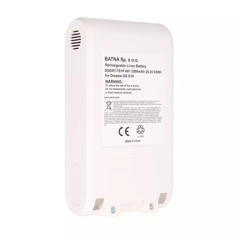 Batteria, aspirapolvere G9 G10 25,2V 2500mAh