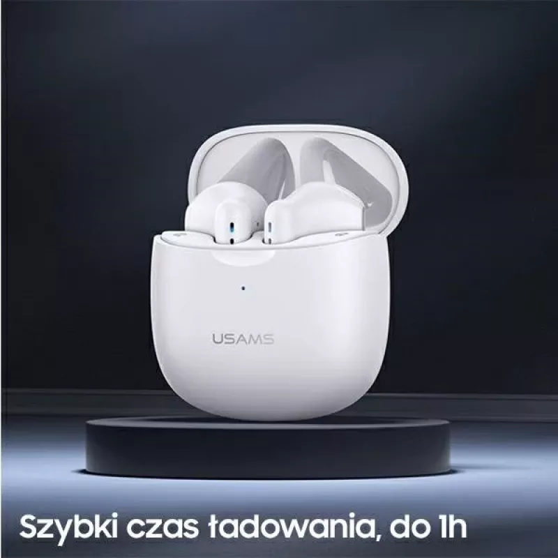 Cuffie Bluetooth Usams TW S 5.0 IA Series bianco