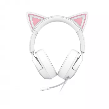 Headset Razer Kraken Kitty V3 X — headset gaming con illuminazione RGB, design leggero, microfono integrato