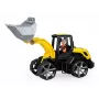 Bulldozer giocattolo Lena Truxx 2 Open Box 04512, veicolo da costruzione in plastica, giocattolo da spinta, formato compatto