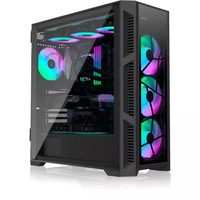PONOS Ultra, case Midi Tower, PC, nero, ATX, EATX, micro ATX, Mini-ITX, SPCC