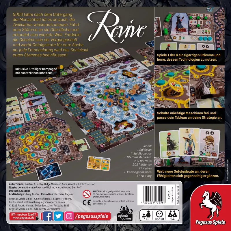 Pegasus Spiele Revive Revice gioco da tavolo