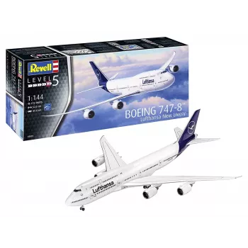 Aereo Revell Boeing 747-8 Lufthansa New Livery