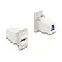 Modulo Keystone per montaggio a pannello DeLOCK USB 5 Gbps Type-A femmina su Type-B femmina
