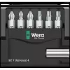 Wera set punte 7 pezzi Bit-Check 7 Universal 4 05135810001 Phillips Phillips, Phillips Pozidriv, Torx interno (05135810001)