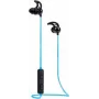 Manhattan Headset Bluetooth in-ear, cavo multicolore luminoso, microfono omnidirezionale, controlli integrati, gancetti per un fissaggio sicuro, circa 5 ore di utilizzo, portata max. 10 m, Bluetooth v4.0, resistente alla pioggia, cavo di ricarica USB-A incluso, 3 anni di garanzia