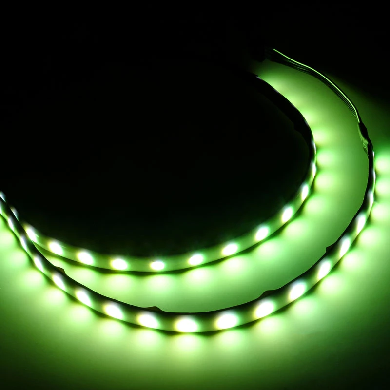 SilverStone SST-LSB01 hub LED RGB con 2 strisce LED, nero