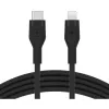 Cavo Lightning 2 m Belkin CAA009BT2MBK USB C a Lightning nero