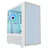 Case per PC MODECOM BREEZE ARGB Flow MIDI, ATX, USB 3.0 ×2 + USB-C, bianco