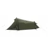 Tenda tunnel easy camp Sarek 1 (verde scuro/arancione, 2025) — design tunnel monoposto