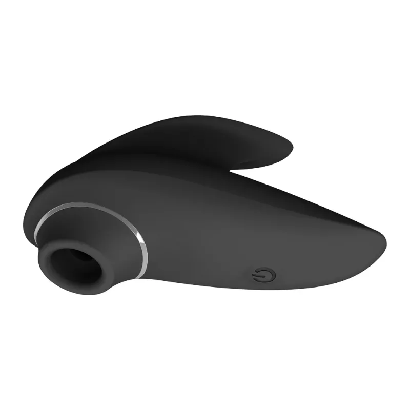Massaggiatore clitorideo Erolab Dolphin VVS01b nero — impermeabile, ricaricabile