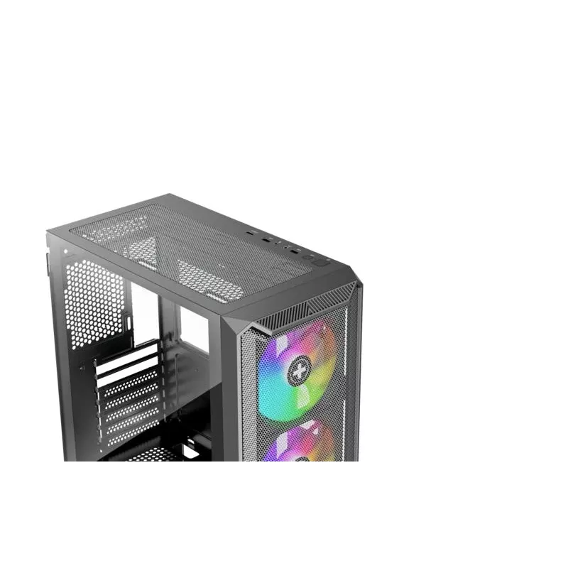 Case|XILENCE|ATX/micro ATX/Mini-ITX|nero|Midi Tower|PC|XG161