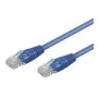 Cavo patch Goobay CAT 6 U/UTP 1 m blu