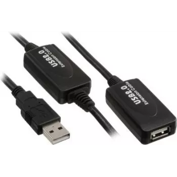 Cavo USB Kindermann 5771000110 USB 2.0 10 m nero