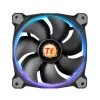 Thermaltake Riing 14 LED 256 Color CL-F043-PL14SW-B ventole per case 140 mm, confezione da 3, 600–1400 giri/min, 4 pin