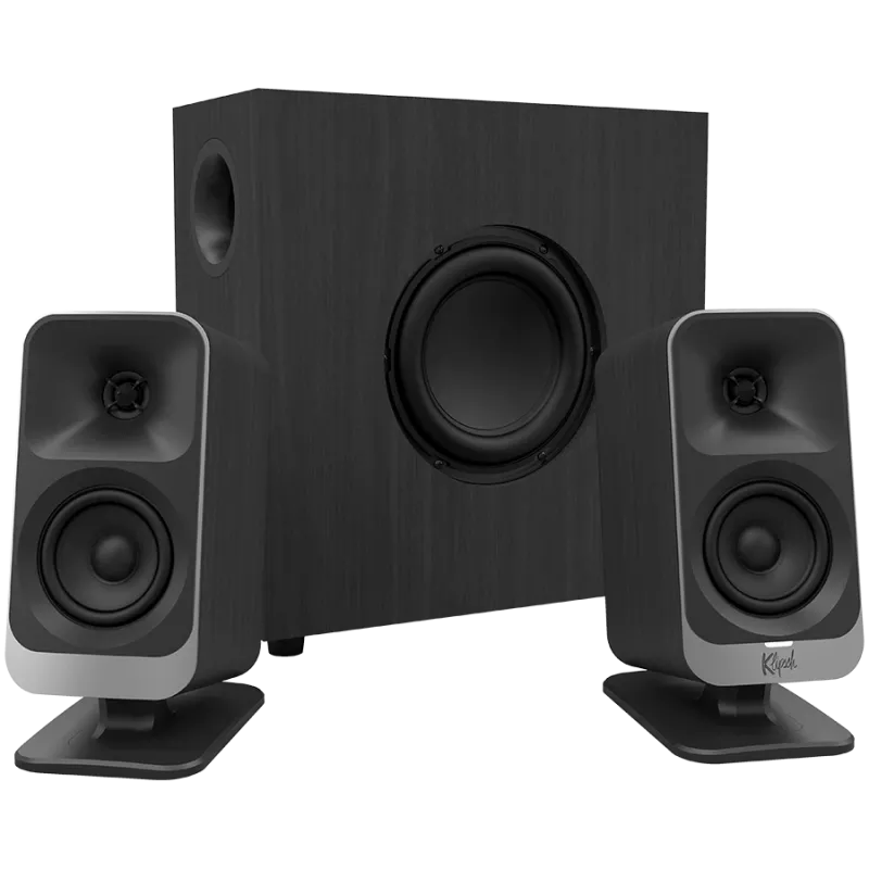 Diffusori KLIPSCH ProMedia Lumina nero — sistema di diffusori multimediali da scrivania