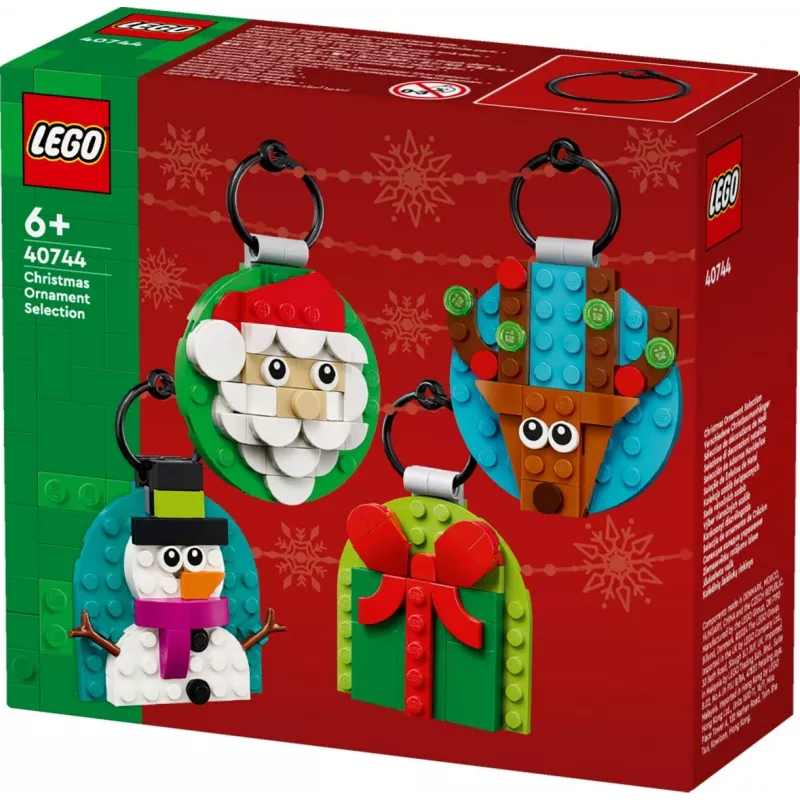 Bricks Iconic 40744 selezione decorazioni natalizie