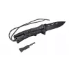 Coltello survival AZYMUT Survival Fire Starter — coltello da campeggio a lama fissa con accendifuoco integrato