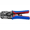 Knipex 97 51 13 pinza crimpatrice per cavi nero, blu, rosso