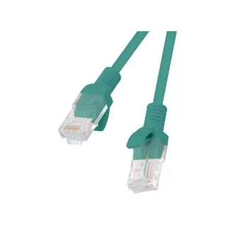 Cavo patch Lanberg RJ45, Cat. 5e, UTP, 5m, verde