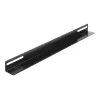 Staffa di montaggio DeLOCK 19 pollici 450x40mm 2 pezzi nero metallo