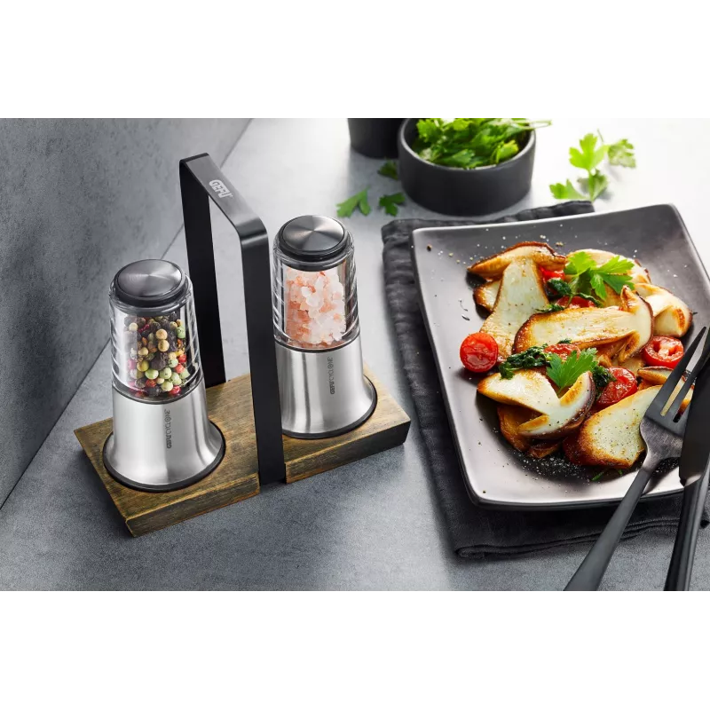 Macina sale e pepe GEFU X-PLOSION G-34641, macina spezie manuale per grani di pepe e sale grosso