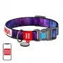 Collare per cani Waudog NASA21 in nylon taglia M, larghezza 20 mm