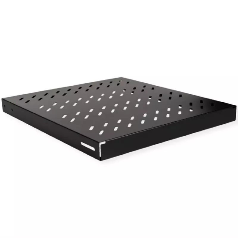 Ripiano per rack ROLINE da 19 pollici 1U 500 mm 50 kg, nero