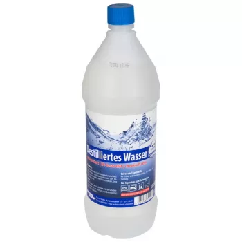 Acqua distillata senza produttore 1 L – conforme a DIN 13060, DIN 43530 e EN 285