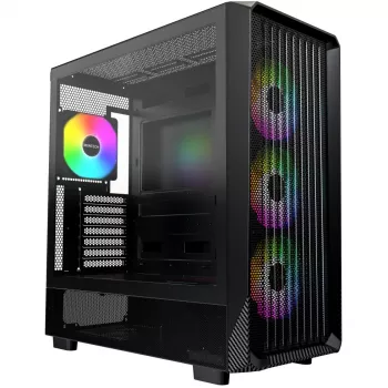Case PC Montech X5 Midi Tower nero ATX 3 ventole da 140 mm