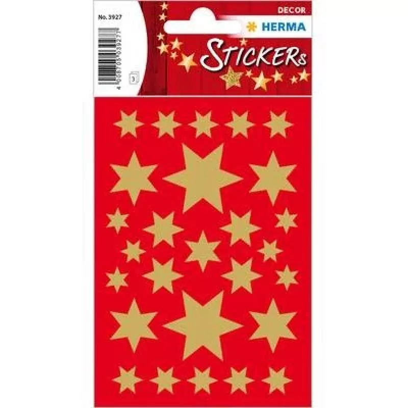 Adesivi stelle a 6 punte HERMA 3927