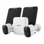 Kit di videosorveglianza Reolink Hub 1 con 2x telecamere Argus B350 e 2x pannelli solari