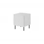 Cama Meble HOLE comodino, set di 2 pezzi, 44×40,5×53,5 cm, bianco opaco